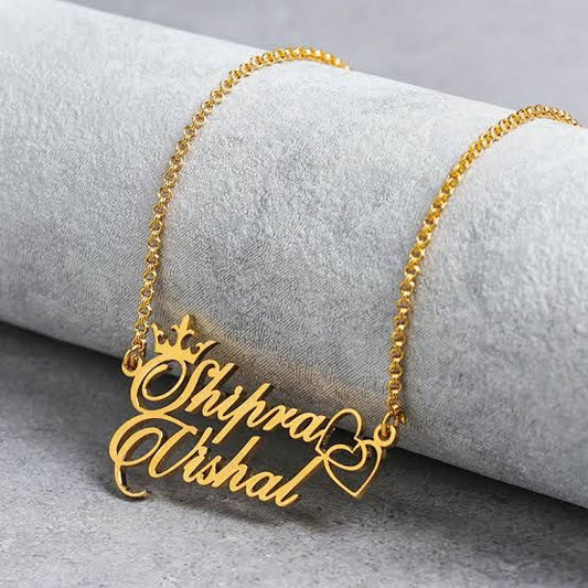 Personalized Couple Chain Pendant