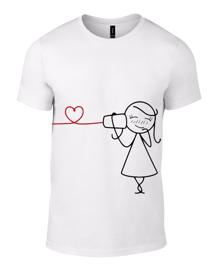 Wear Your Opinion Couple T-Shirt for Couple| Anniversary | Printed Unisex T-Shirt| Husband Wife Printed T-Shirt - JNK TRENDS 06