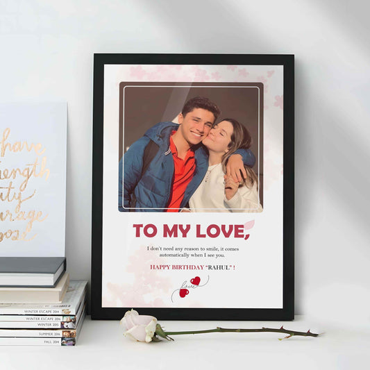 Love Couple Customised Frame