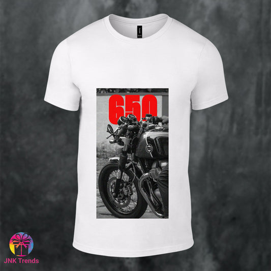 Royal Bike- Printed White Tshirt