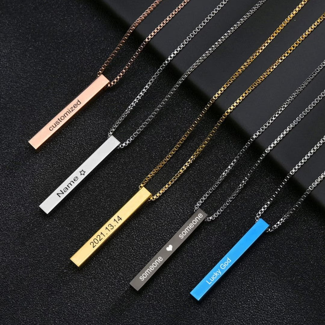 Personalized Locket With Chain - JNK TRENDS C06