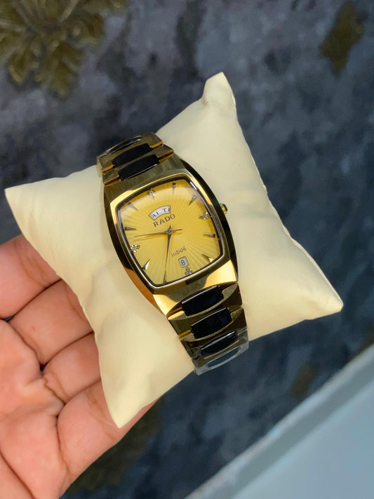 RADO Ceramic Golden Watch