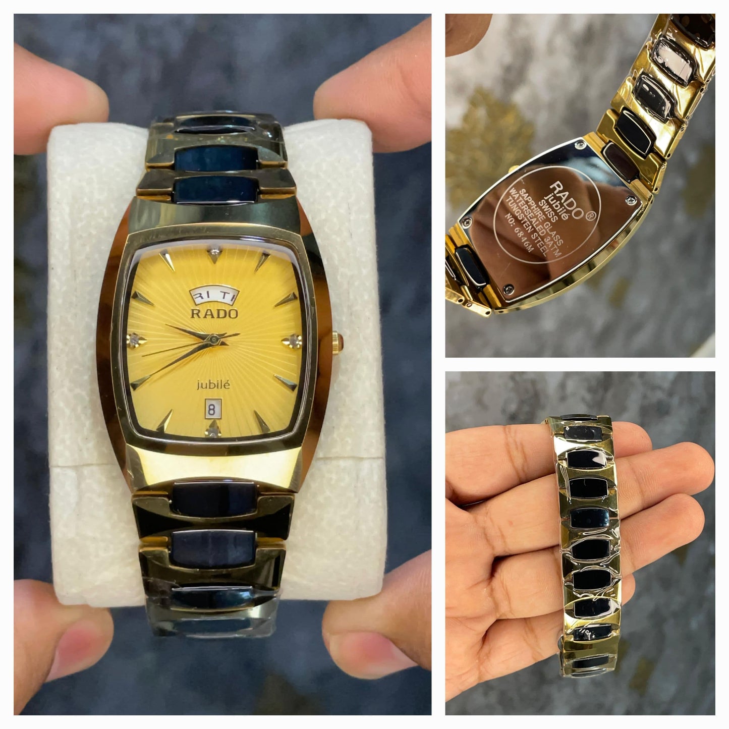 RADO Ceramic Golden Watch