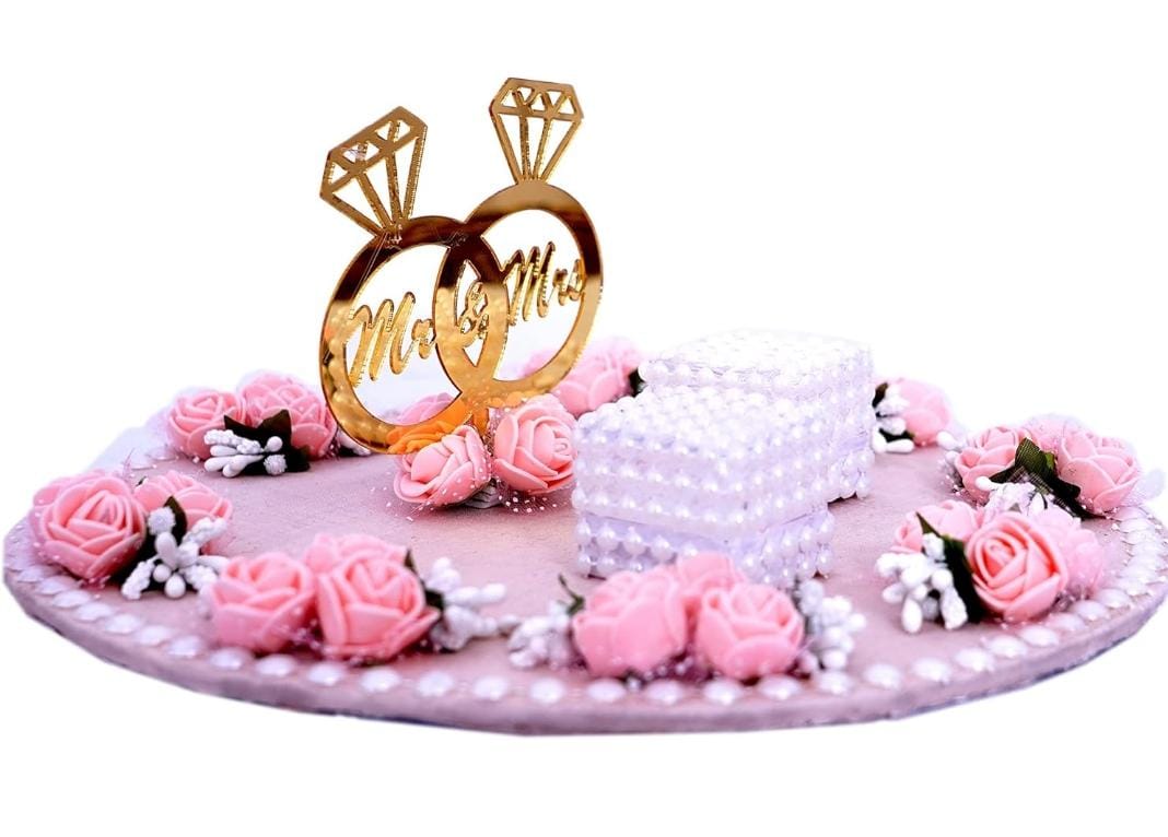 Beautiful Engagement Ring Platter - JNK TRENDS 01