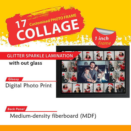 Personalised Collage Photo Frame for Birthday Gift...