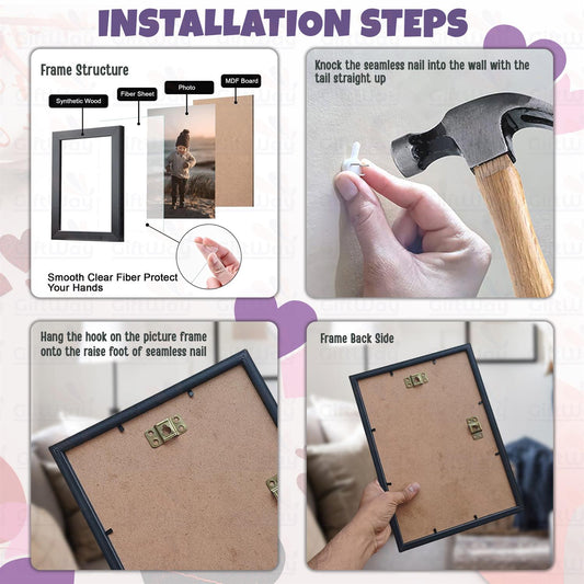 Heart Collage Photo Frame