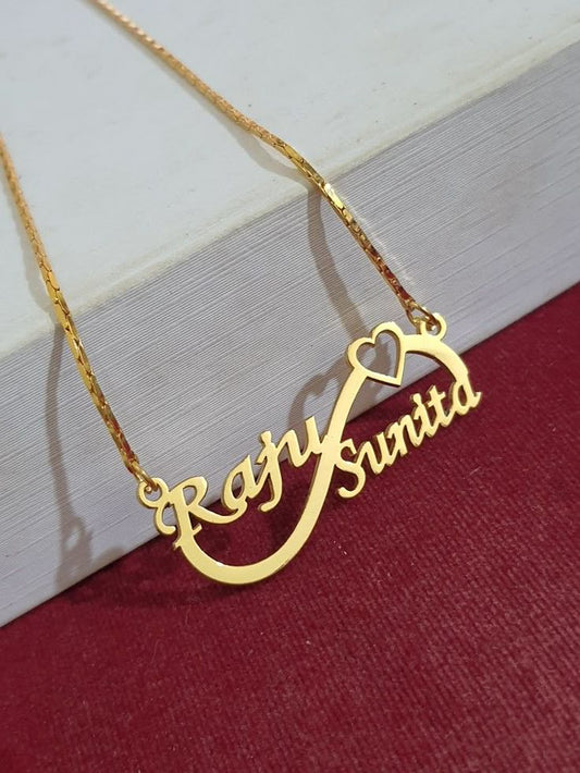 Customized Couple Chain Pendant - JNK TRENDS C02