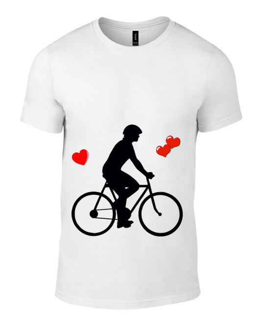 BICYCLING Couple Love Printed Tshirt for Men and Women - JNK TRENDS 04