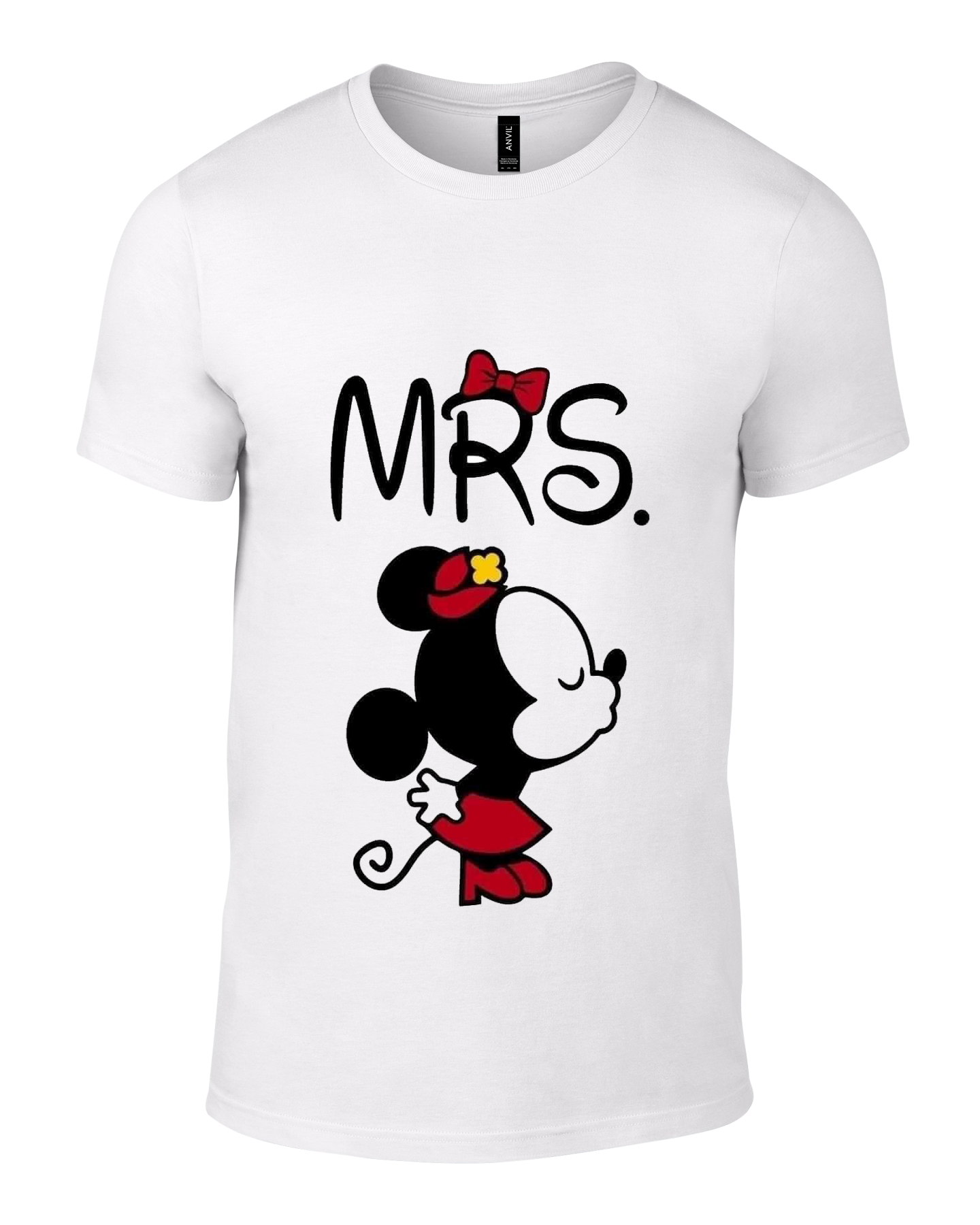 Couple Printed Tshirt l Men's and Women's Round Neck T-Shirt (Pack of 2) - JNK TRENDS 07