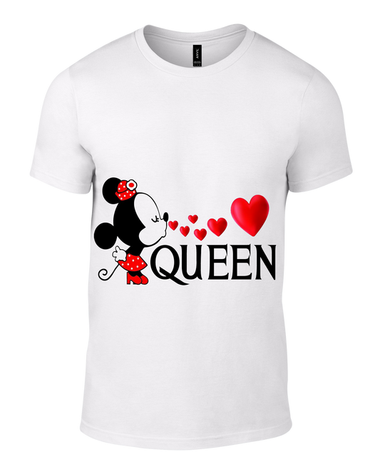 Couple Love Printed Tshirt for Men and Women - CP-KINGQUEEN(Pack of 2) - JNK TRENDS 12