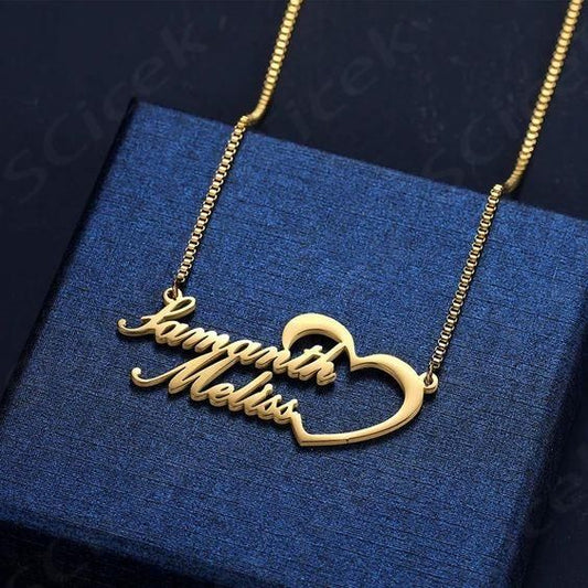 Customized Couple Chain Pendant - JNK TRENDS C03