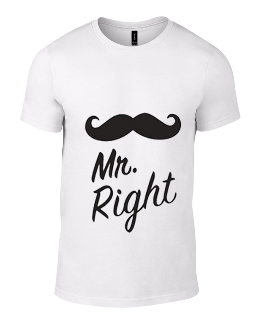 Couple Printed Tshirt l Men's and Women's Round Neck T-Shirt (Pack of 2) - JNK TRENDS 09