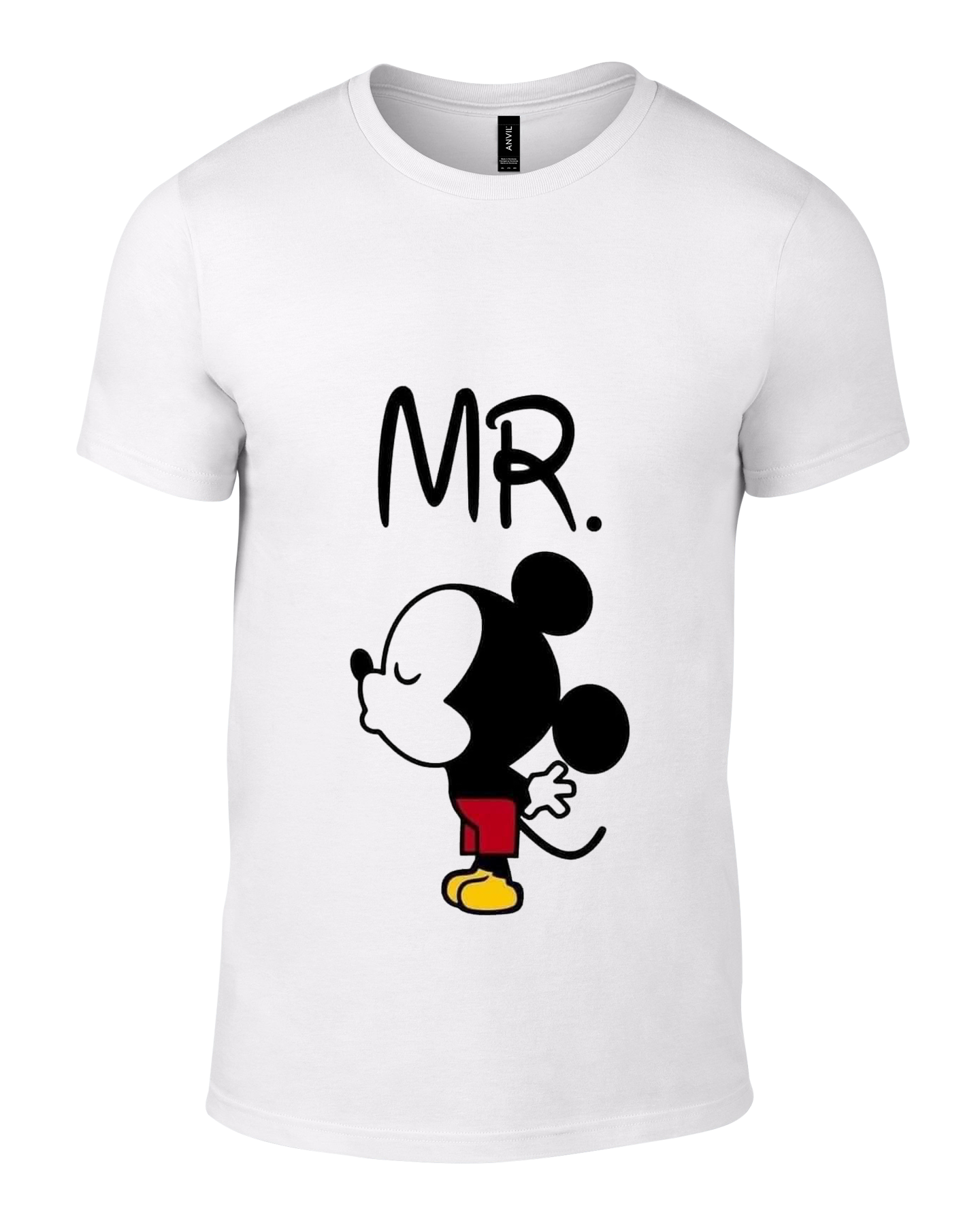 Couple Printed Tshirt l Men's and Women's Round Neck T-Shirt (Pack of 2) - JNK TRENDS 07