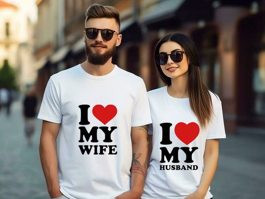 Couple Love Printed Tshirt for Men and Women (Pack of 2) - JNK TRENDS 13