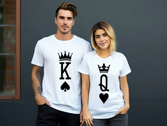 Couple Love Printed Tshirt for Men and Women (Pack of 2) - JNK TRENDS 14