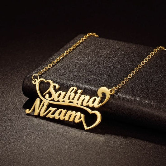 Customized Couple Chain Pendant - JNK TRENDS C04