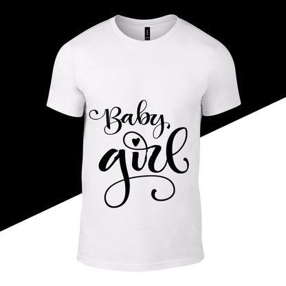 Baby Girl - Printed White Tshirt