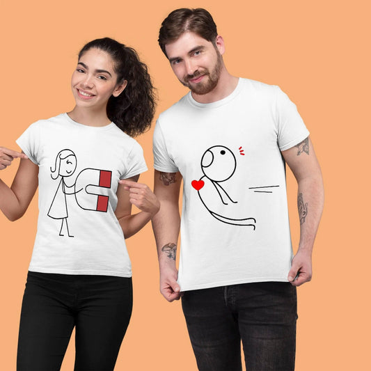 Couple Love Printed Tshirt for Men and Women - JNK TRENDS 02