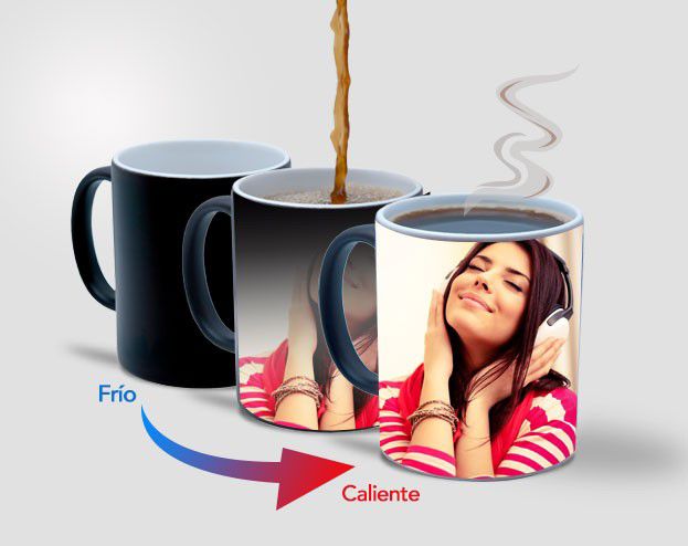 Personalized Magic Mug with Photo Custom Heat-Sensitive Color-Changing Coffee Cup Unique Gift for Birthday, Anniversary