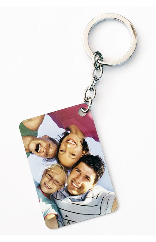 Personalised Photo/Name Keychain Customised Photo Key Chain With Picture For Bike, Car, Home, Office