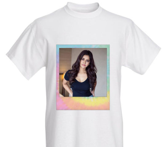 Photo Printed Tshirt Personalized for Men and Women White