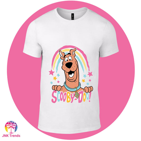 Scooby Do Printed White Tshirt