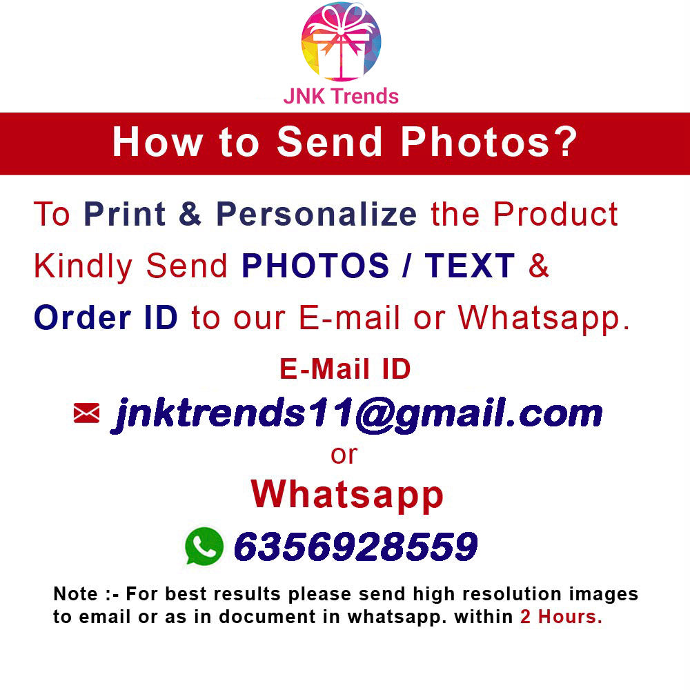 JNK TRENDS Wooden Personalised Couple Photo & Name Gift Led Night Lamp | for Valentine, Birthday, Marriage, Anniversary, Husband Wife