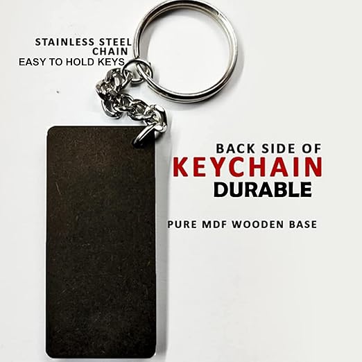 Personalised Photo/Name Keychain Customised Photo Key Chain With Picture For Bike, Car, Home, Office