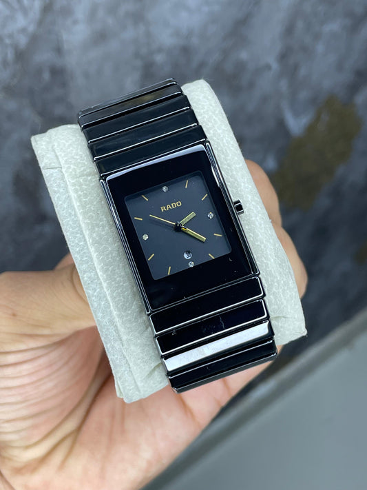 RADO Ceramic Watch (Black)