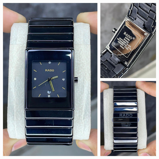 RADO Ceramic Watch (Black)