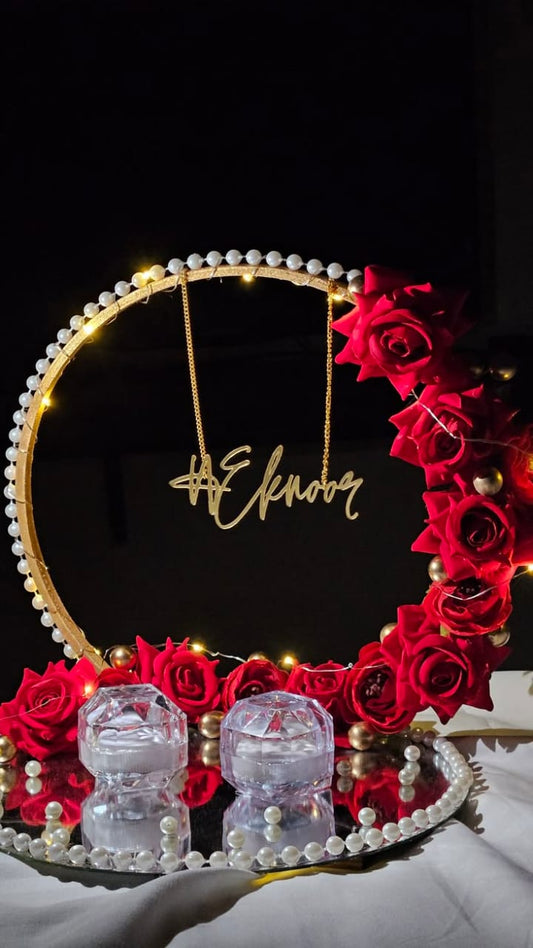 WEDDING l ENGAGMENT Ring Platter- JNK TRENDS 05