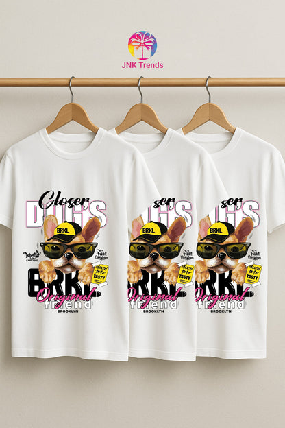 Luxury Urban Dog Graphic T-shirt – Premium Brooklyn Edition l Exclusive Wear By JNKTrends